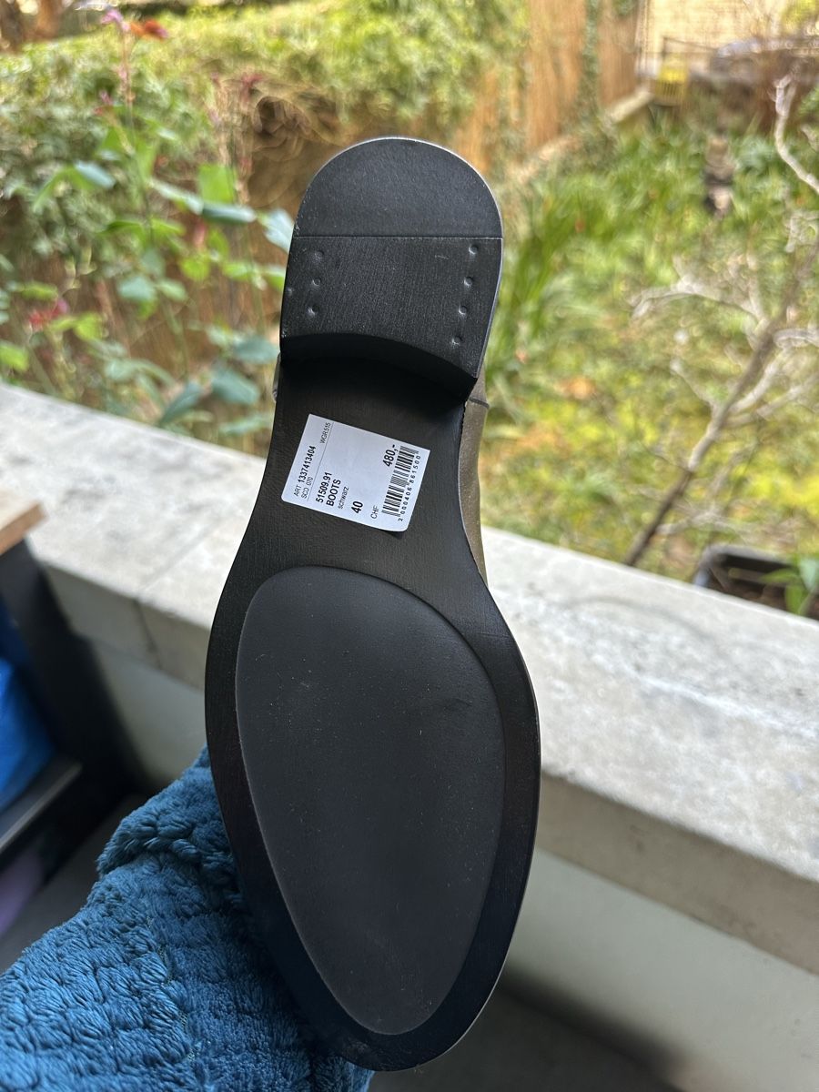Globus Damenschuhe: Bottes cuir noires taille 40 Globus – Neu und originalverpackt aus Genève von MyPrivateDressing 3