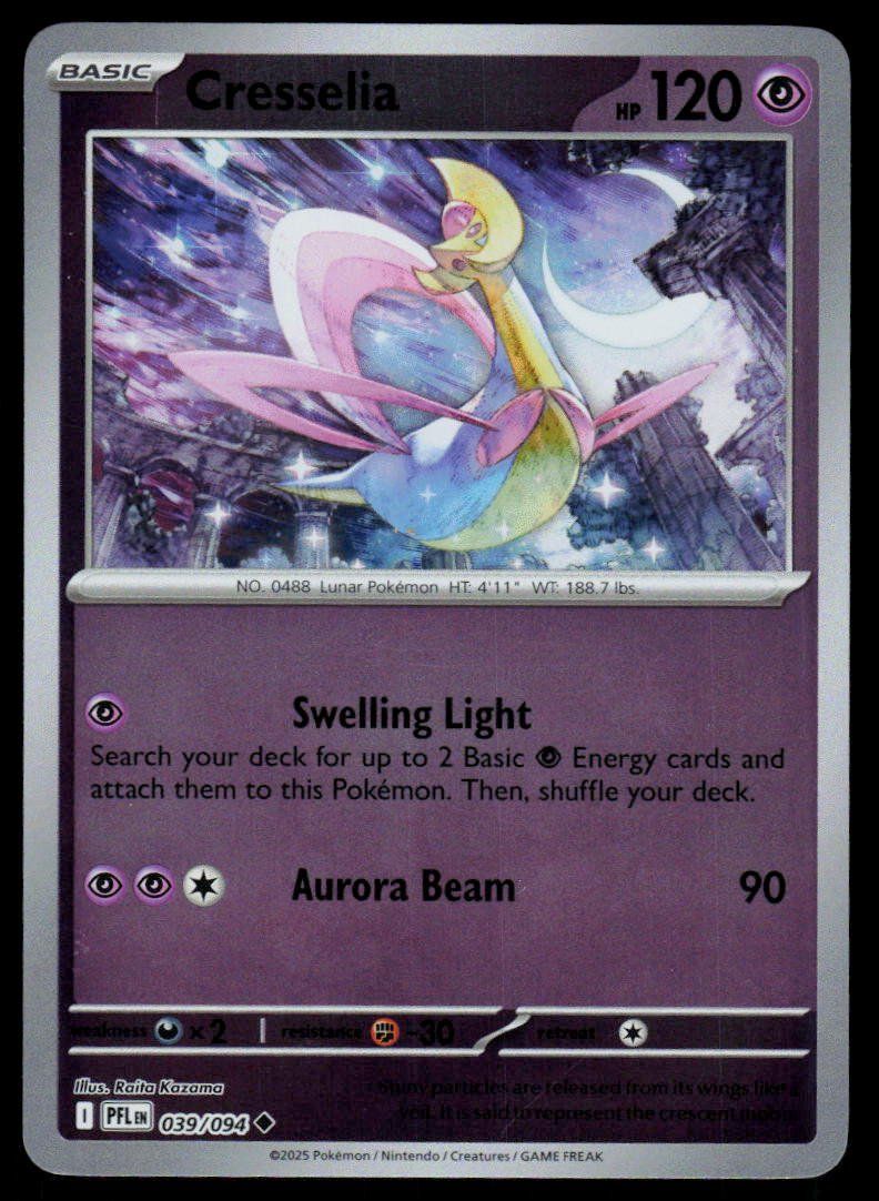 Pokémon Carte collezionabili: Pokemon Cresselia 039/094 – Usato da Herisau venduto da Pokemon2025