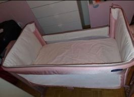 Berceau next2me Chicco Princesse rose