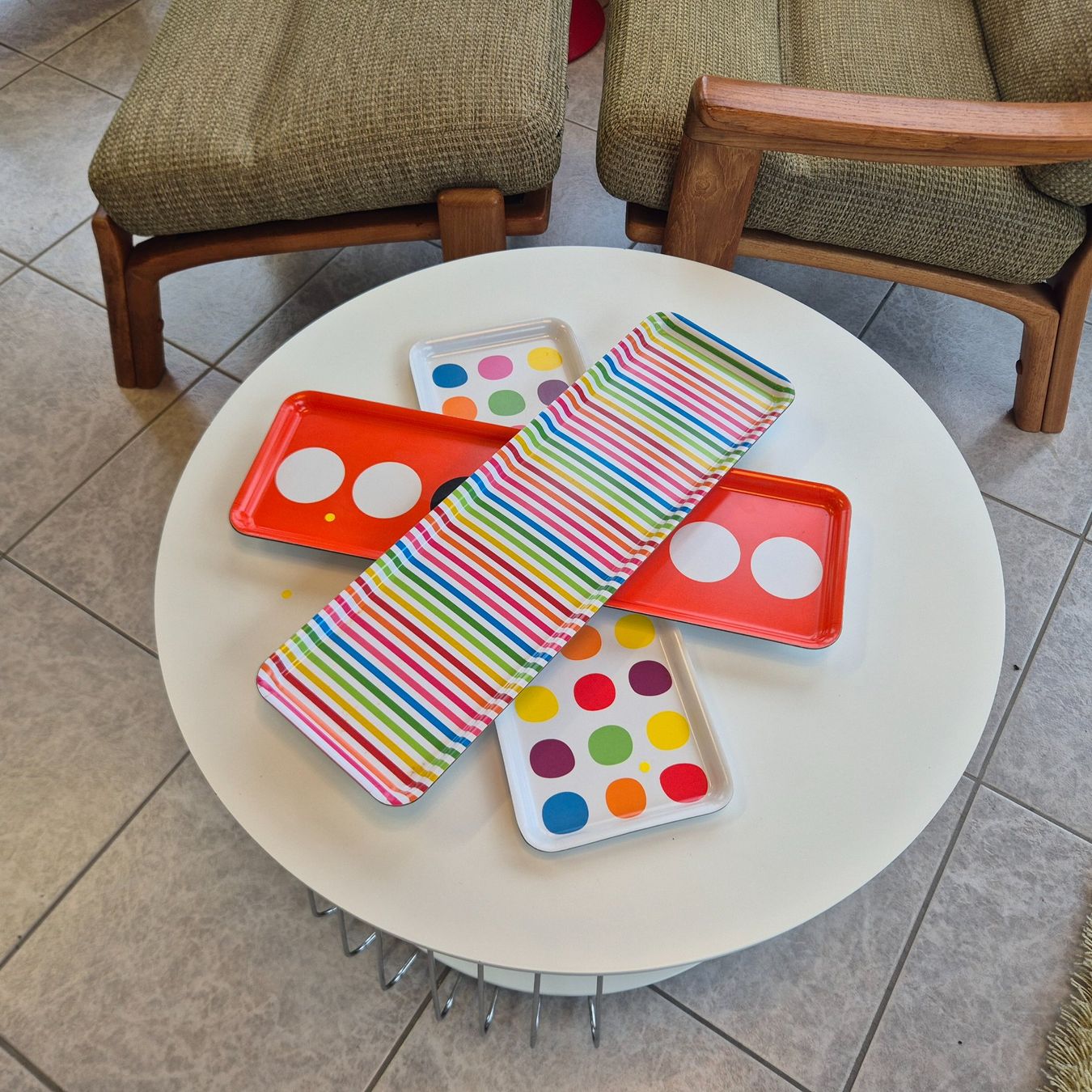 Ikea Piatti di portata: 1990s Ikea Poppig Serving Tray Serviertablett Tableau – Usato da Nottwil venduto da Wondewa-Shop 8