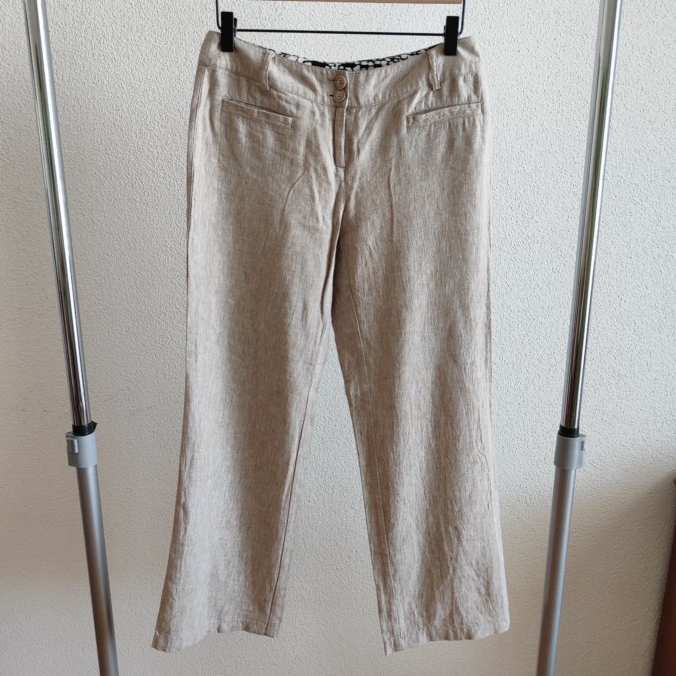 Pantaloni: Leinenmix Hose, Grösse 36 / 38 – Nuovo (secondo la descrizione) da Ruetihof venduto da Sunny-Summer 1