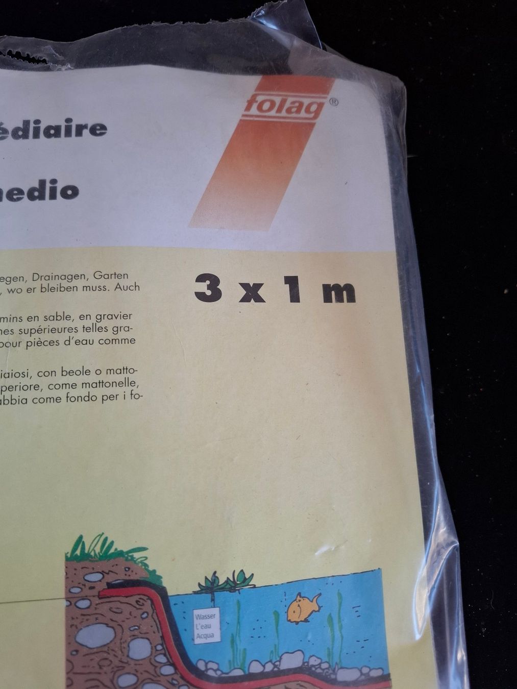 Piante & sementi: Trenn- und Filtervlies 3x1m neu – Usato da Schönholzerswilen venduto da clyde123 2