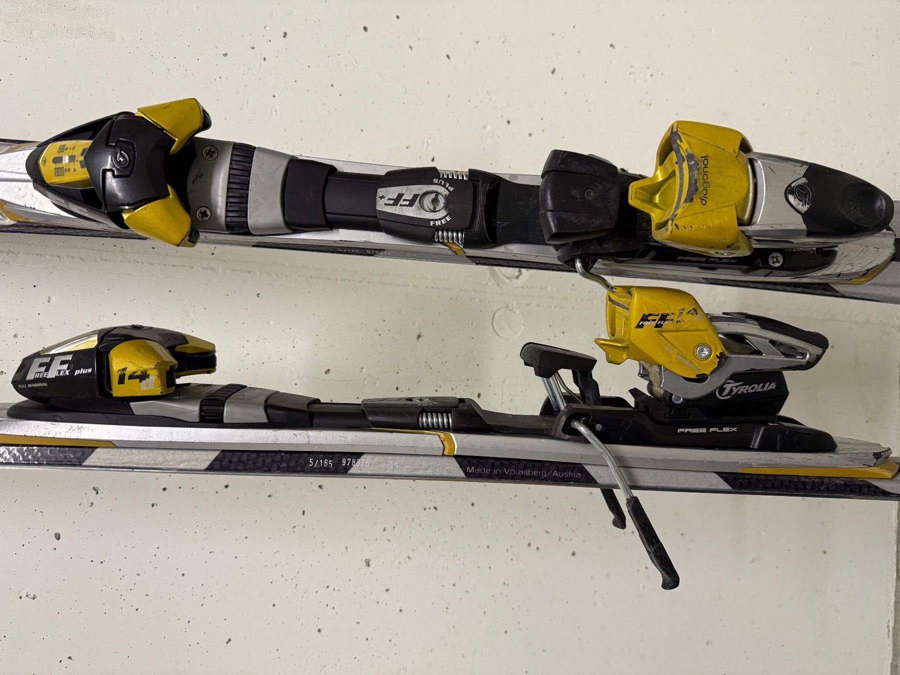 Head i SL liquid metal Worldcup Slalom Ski 165cm (Gebraucht) in