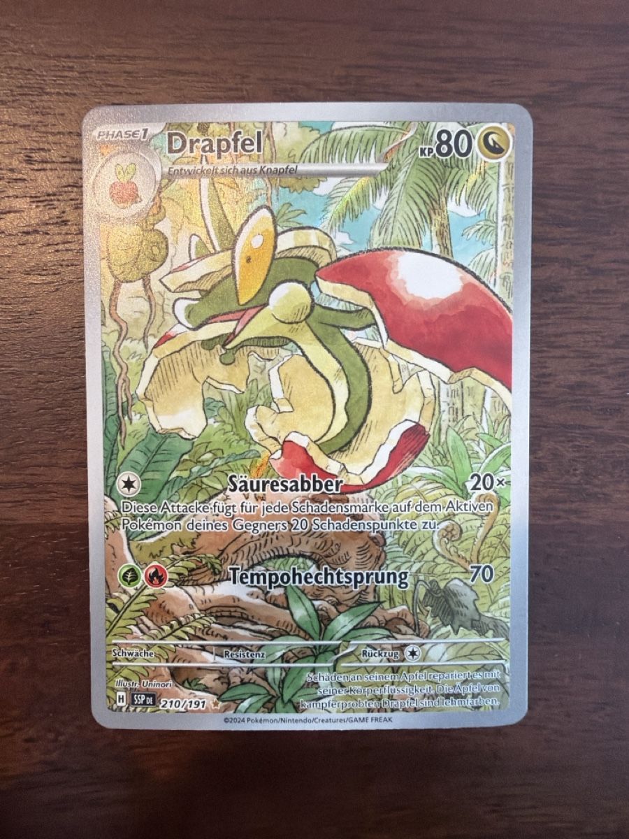 Pokémon Carte collezionabili: Drapfel (SSP 210) – Nuovo (secondo la descrizione) da Emmenbrücke venduto da Pack_Ripper