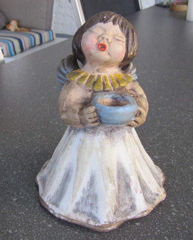 Figuren: Original Bozner Engel Thun, 15 cm – Gebraucht aus Bischofszell von Pfau0 8