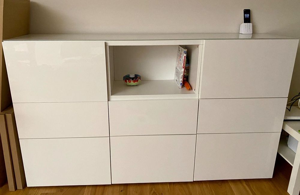 Verwunderlich Ikea Sideboard Weiss Hochglanz Fotos