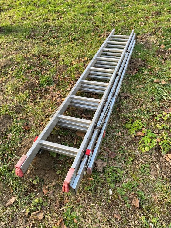 3 Teilige Alu Leiter, Maximale höhe ca. 10 Meter Kaufen auf Ricardo