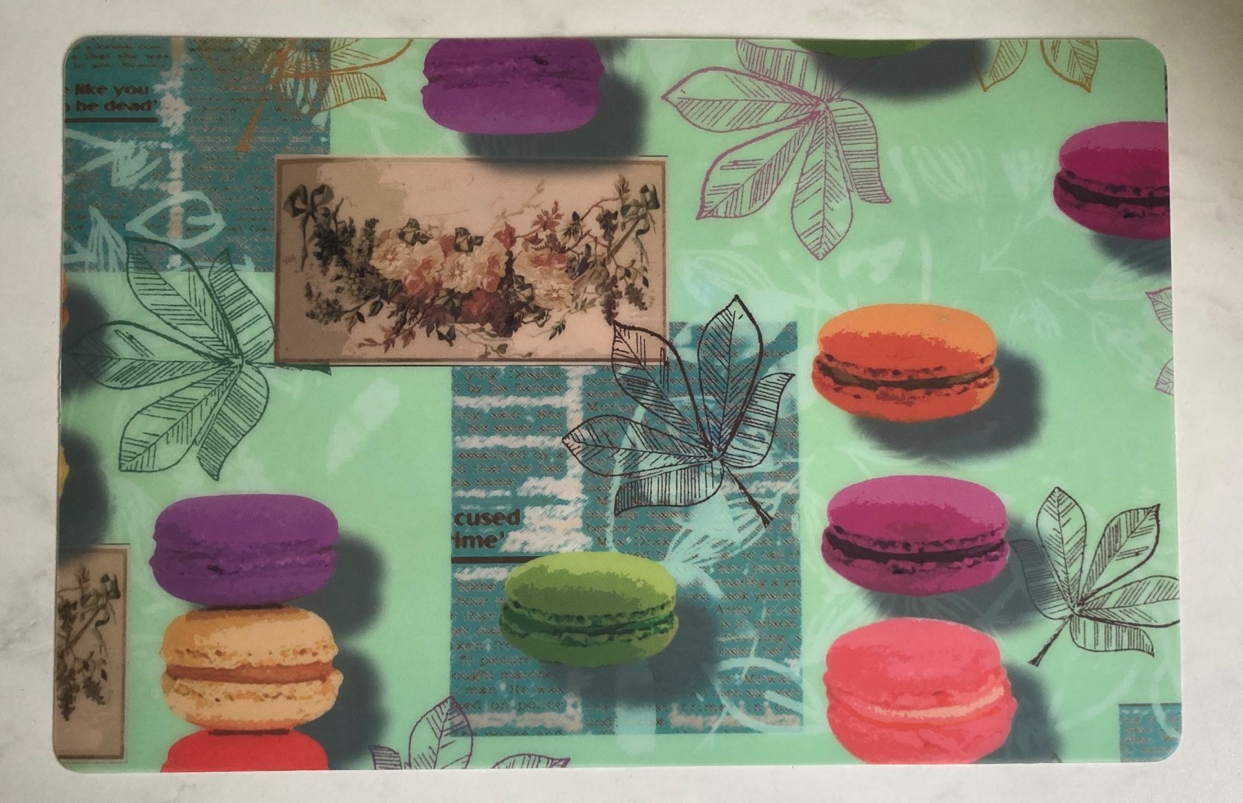 Tischset: Tischset „Macarons grün“ – Neu und originalverpackt aus Dagmersellen von RamonaJohann