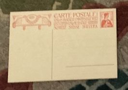 1 Postkarte 1909