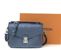❤️ Louis Vuitton Pochette Metis Navy Nacre