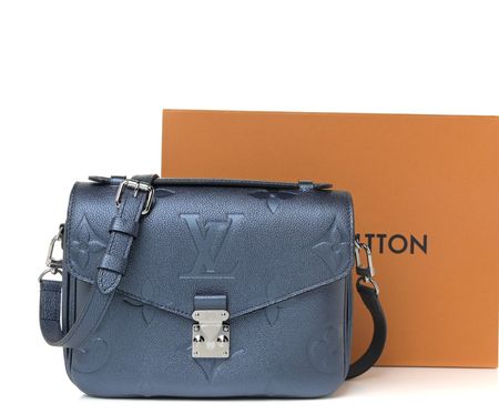 ❤️ Louis Vuitton Pochette Metis Navy Nacre