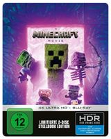 Blu - ray Ein Minecraft Film - Steelbook 4K+Blu-ray