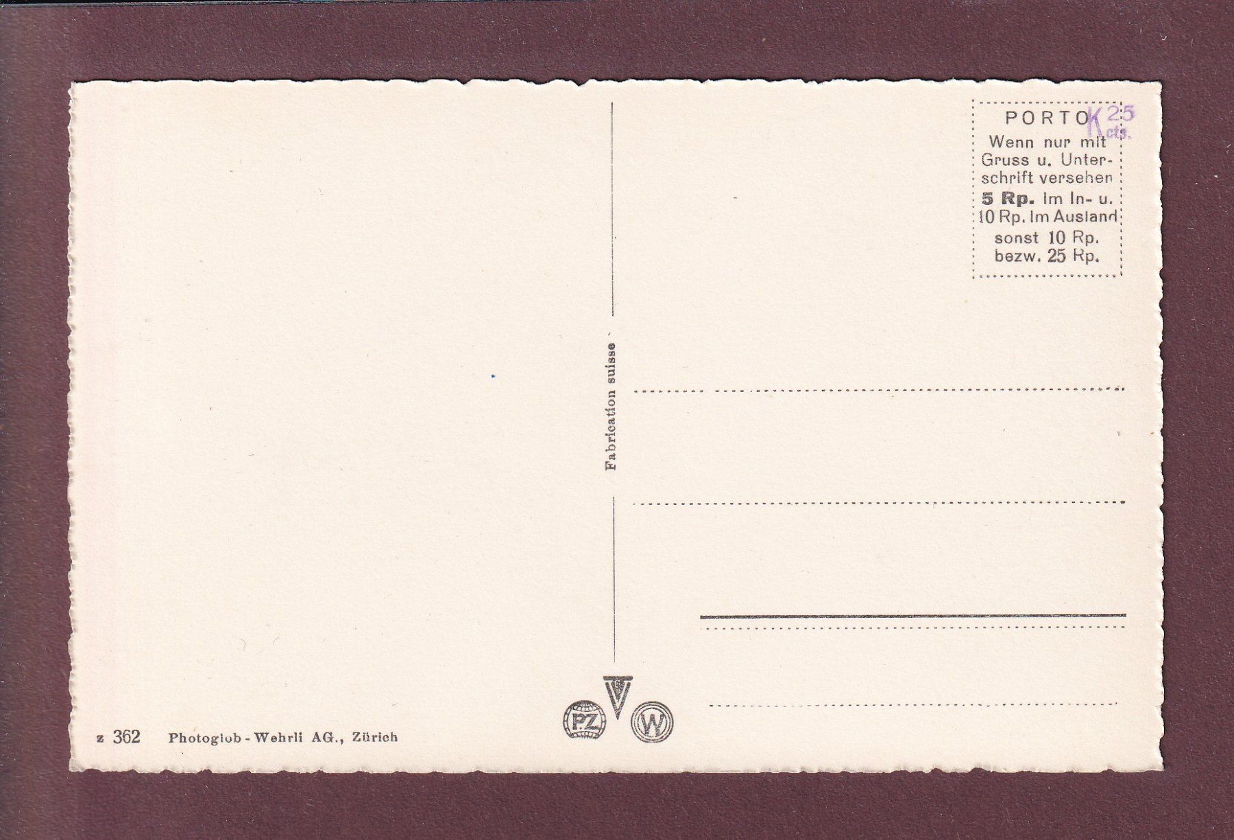 Cartes postales: MEIRINGEN – D'occasion à Pully par nicecards 1