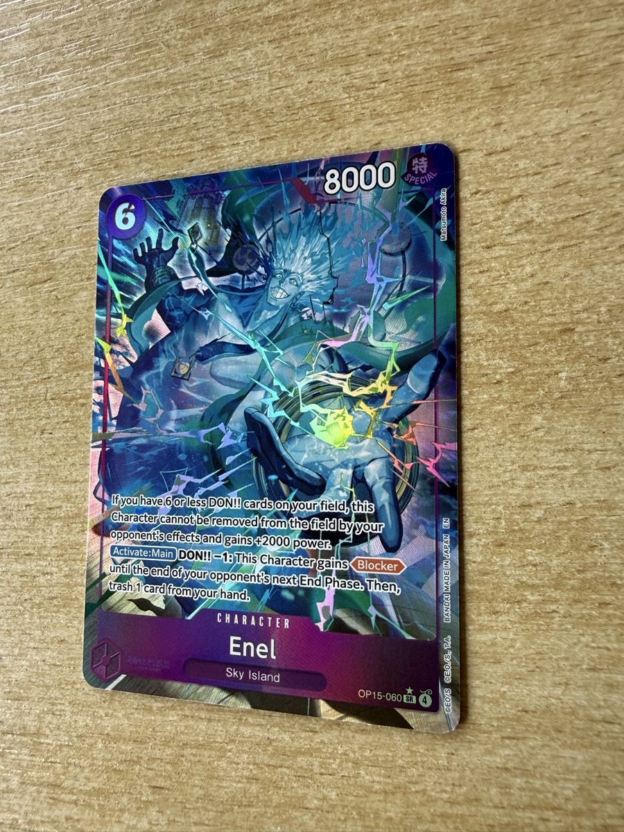 Bandai Carte collezionabili: Enel - OP15-060 - Top Zustand!! – Nuovo (secondo la descrizione) da Russikon venduto da fla_9nw2 2