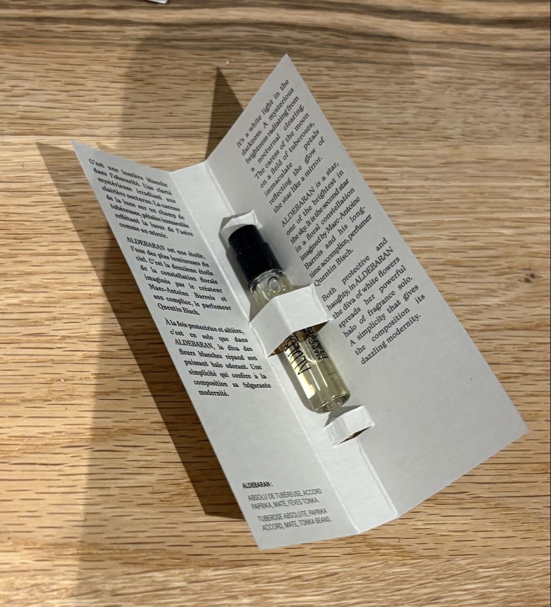 Profumi & Eau de Toilette: Marc Antoine Barrois Aldebaran EDP – Nuovo e nell'imballaggio originale da Kloten venduto da raf_6nbr 1