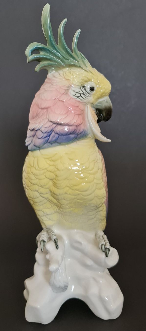 Karl Ens Figuren: Ens Kakadu (grosse Figur) – Gebraucht aus Horgen von Ne19 2