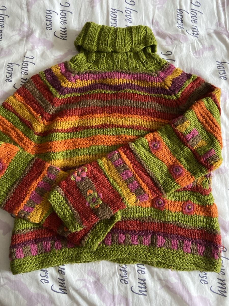 Maglioni & Felpe: Catimini Mädchenpullover gestreift Gr. 138 – Usato da Murten venduto da februari 2