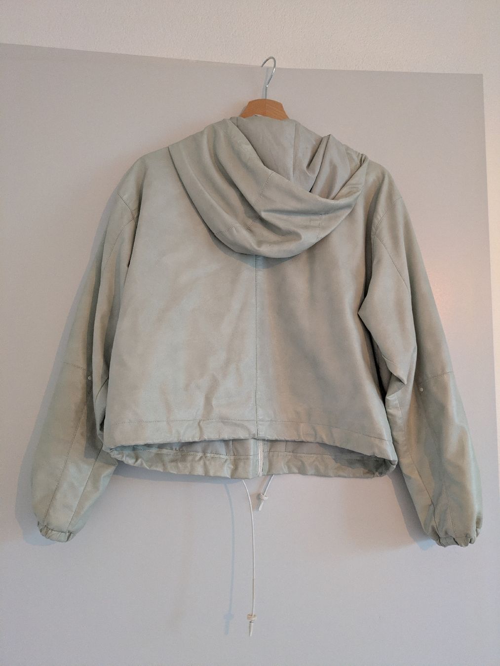 Pull&Bear Giacche: Lederjacke (fake), hellblau, Gr. S – Usato da Bern venduto da Patricia.Z. 1