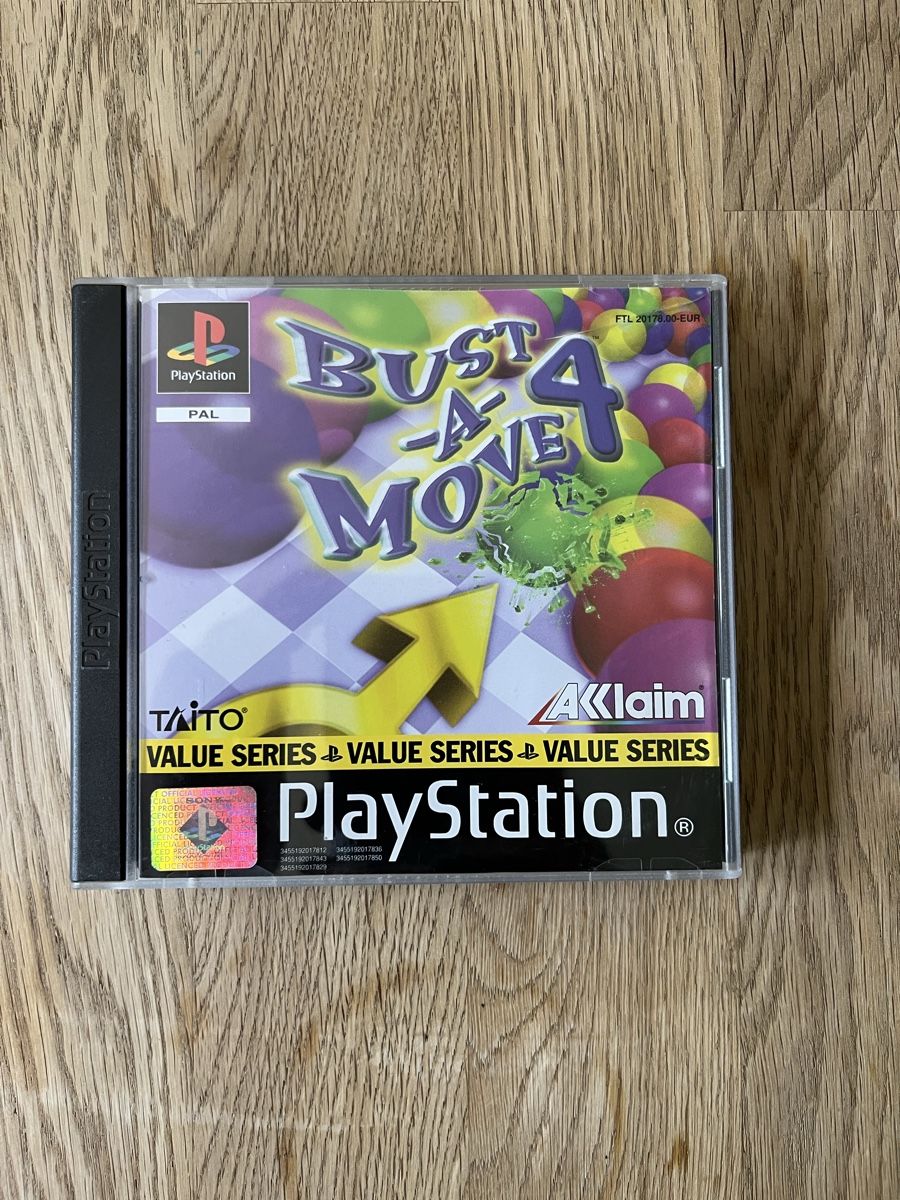 Spiele: Bust a Move 4 - PS1 – Gebraucht aus Baden von tob_t8gw