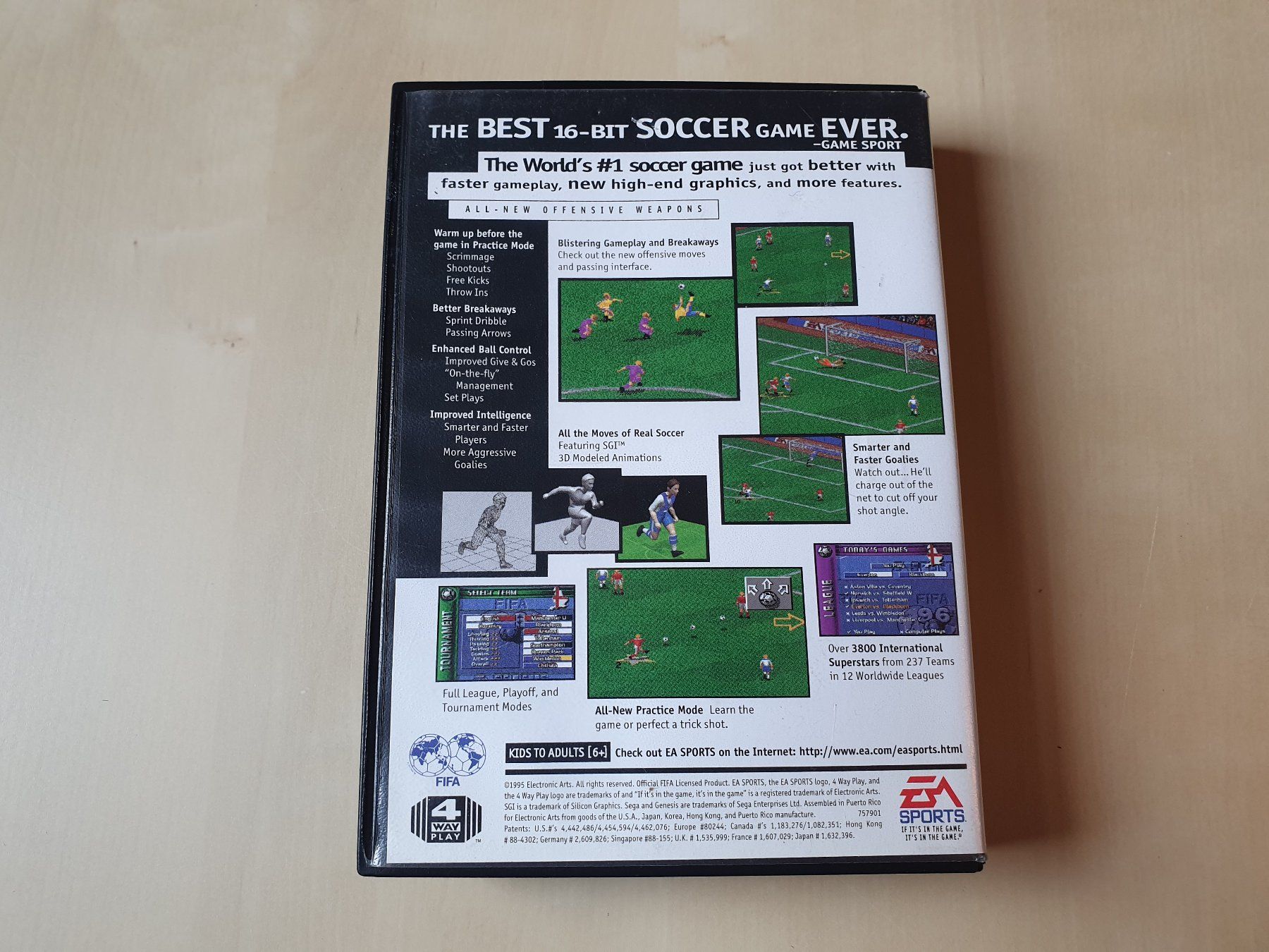 Sega Giochi: FIFA Soccer 96 Genesis – Usato da Stansstad venduto da collectorsshop 1