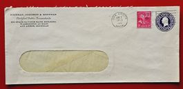USA ANN ARBOR MICHIGAN PRIVATGANZSACHE 1947