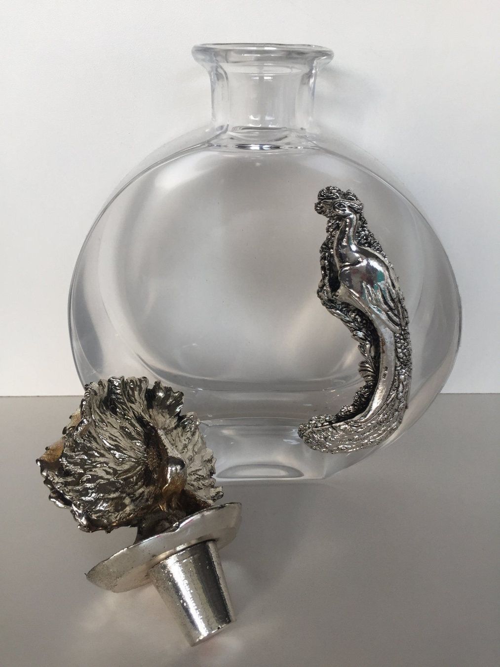 Flaconi: Flacon avec paon / Flasche mit Pfau – Usato da Cossonay-Ville venduto da Les_1001_perles 5