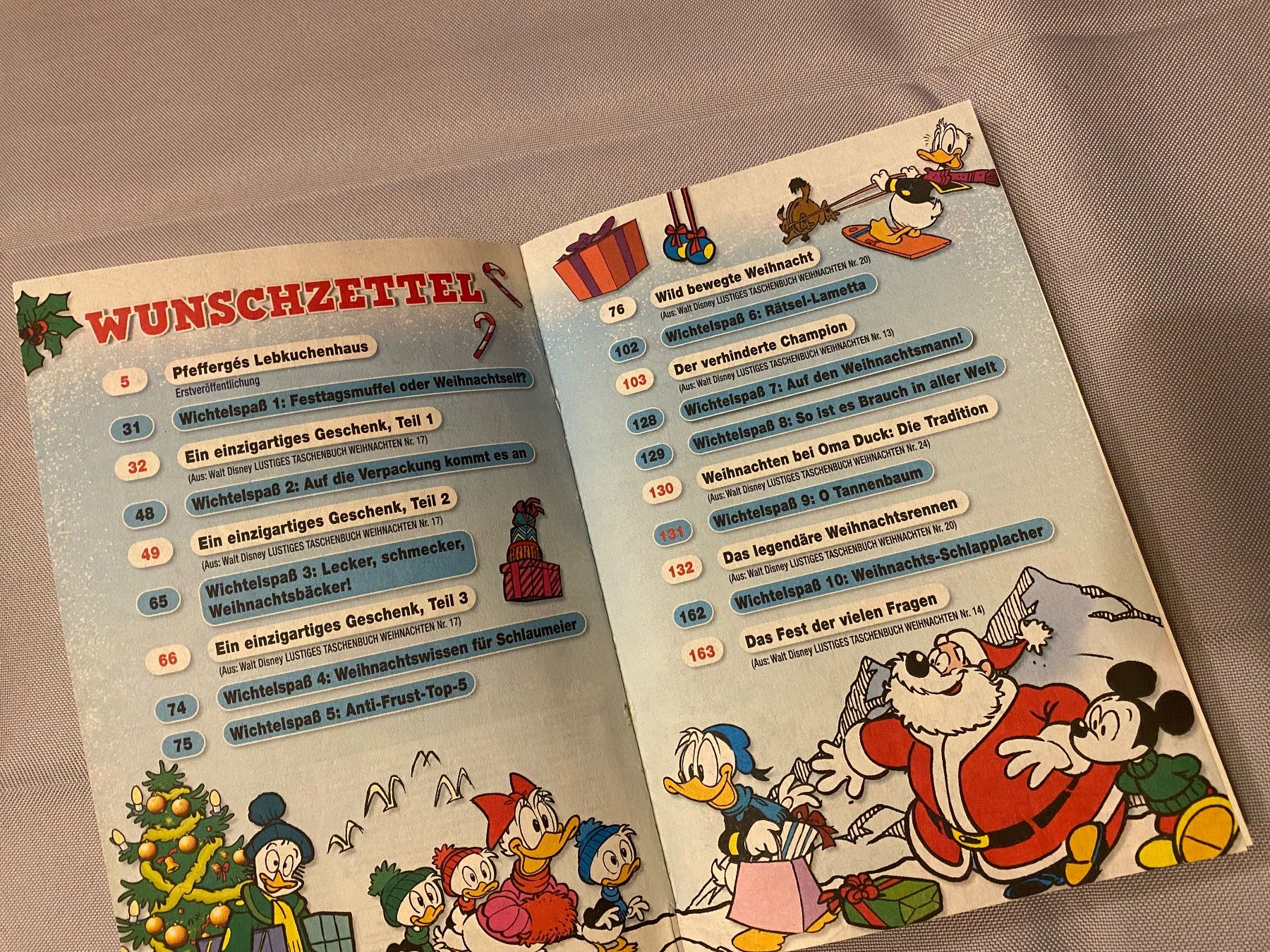 Fumetti: Lustiges Taschenbuch Adventszeit LTB Buch Advent Disney – Usato da Basel venduto da him_5r5n 1