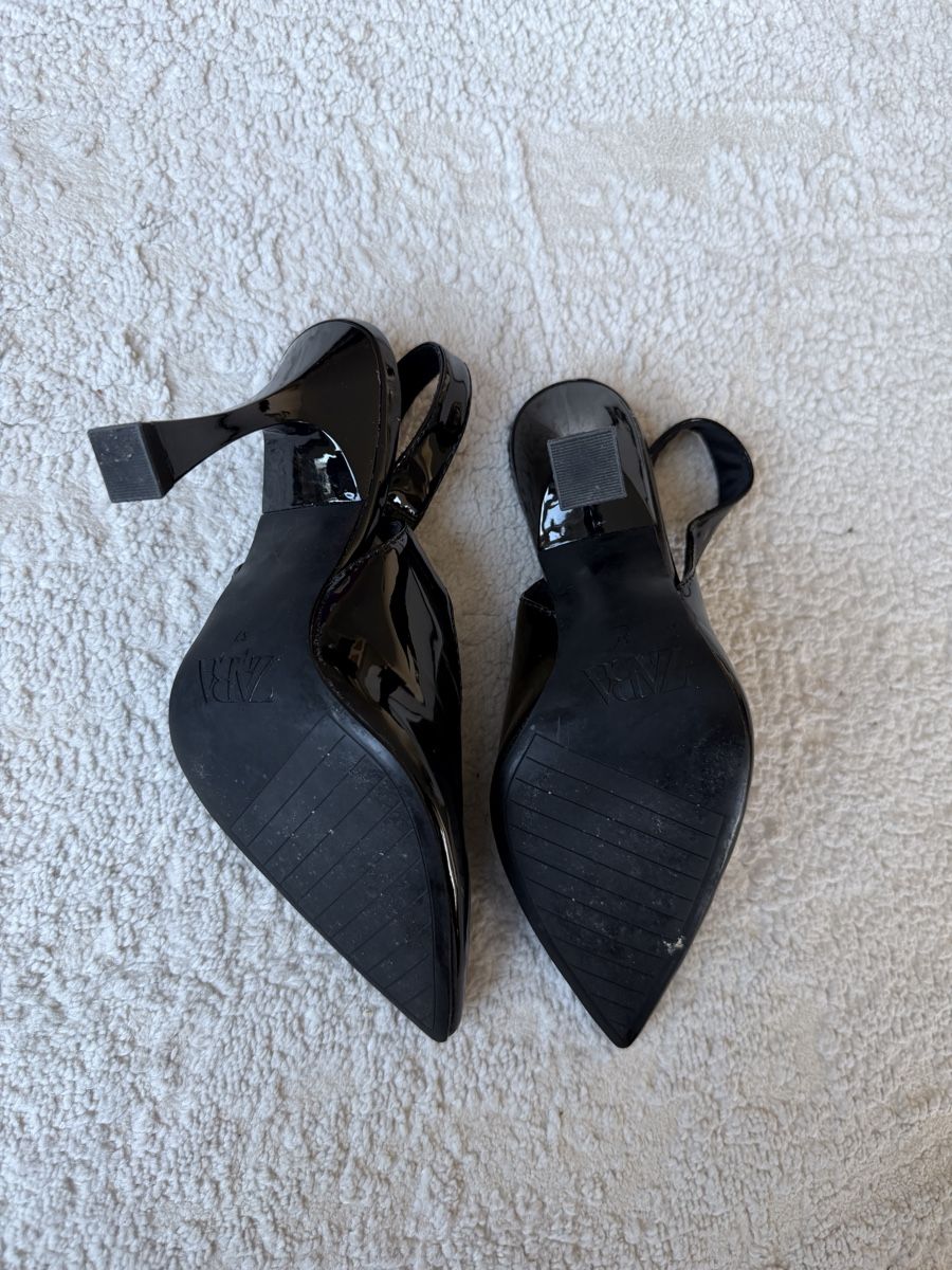 Zara Damenschuhe: Zara Slingback Pumps, Black, Size 37 – Neu (gemäss Beschreibung) aus Dübendorf von ilianalou 6