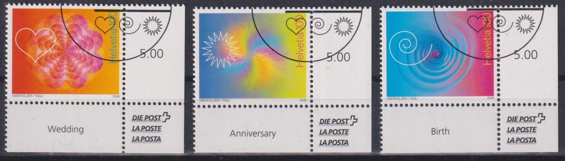 Alle Briefmarken: M23) Satz 1320-1322 mit Eckrand – Gebraucht aus Claro von Chanty7