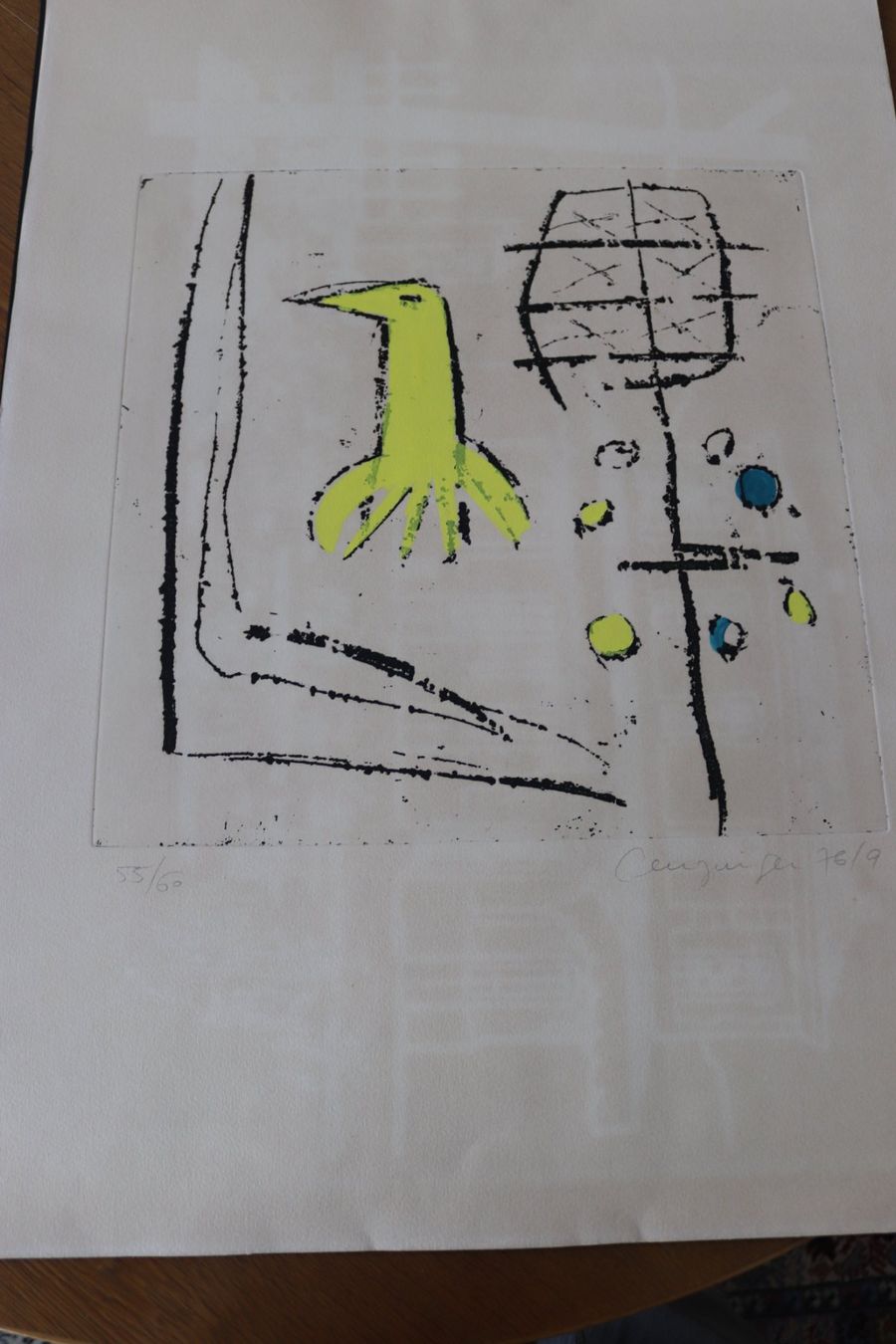 Grafiken & Lithographien: Lithographie Greta Leuzinger – Neu (gemäss Beschreibung) aus Basel von Helmuth1945