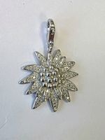 Edelweiss Anhänger Silber 925