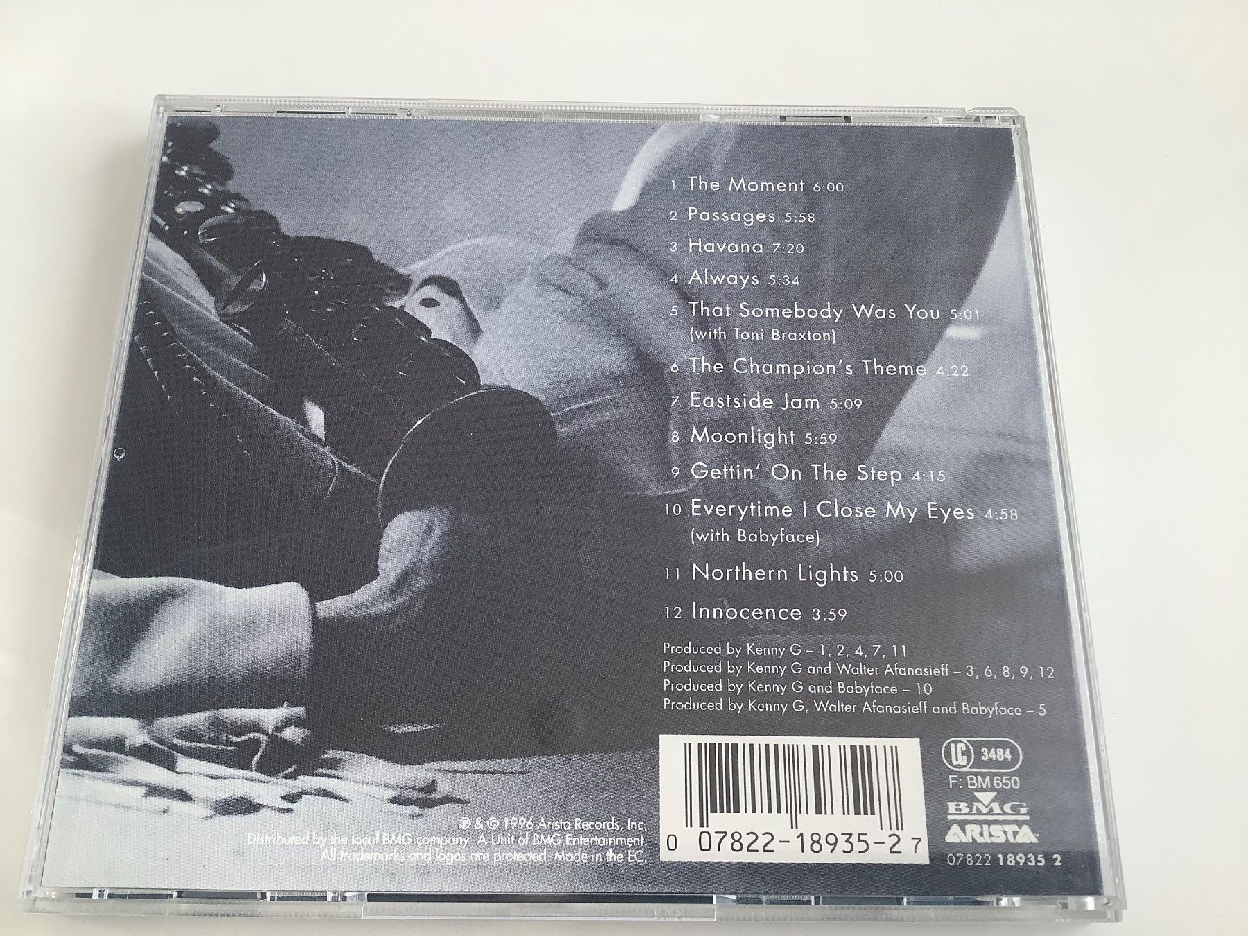 CDs: Kenny G / The Moment / 1996 – Gebraucht aus Dübendorf von Shreck 1