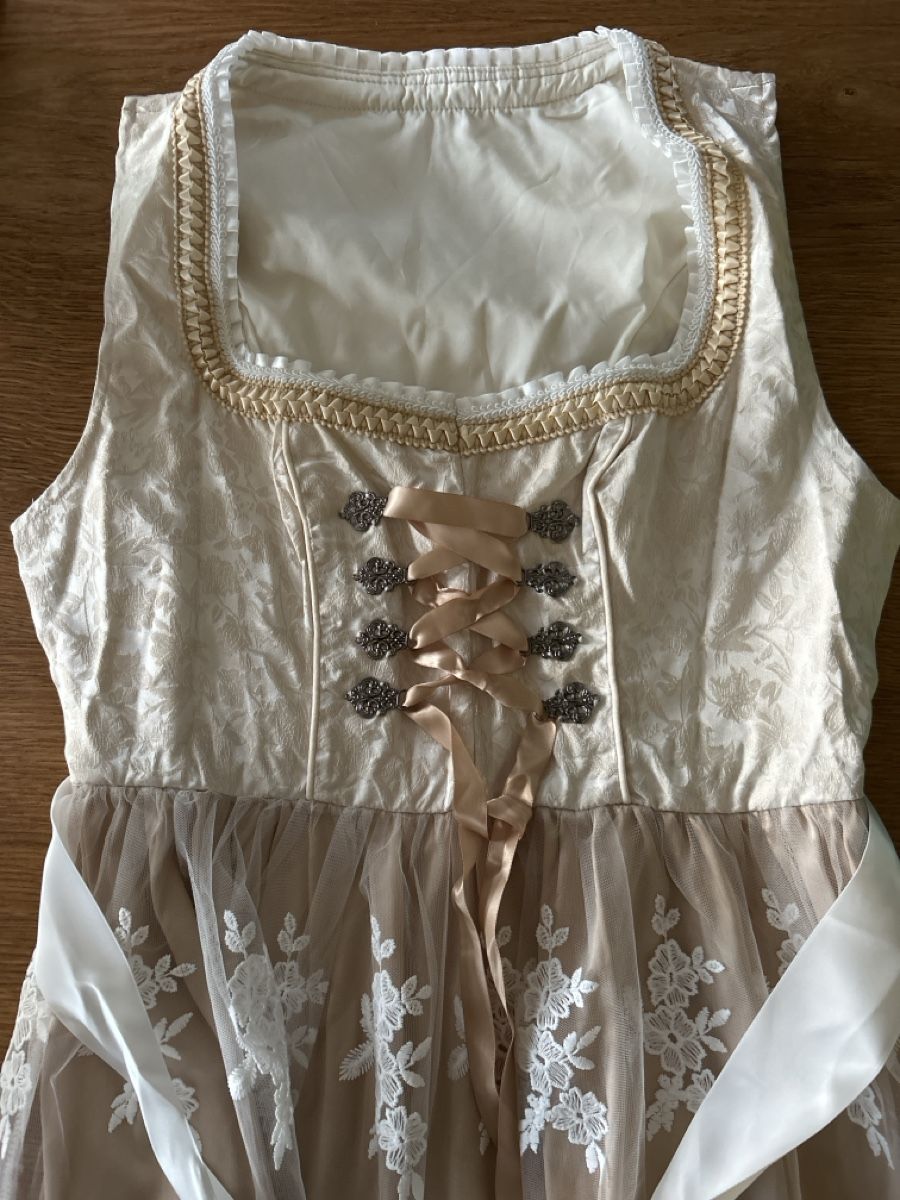 Vestiti: Dirndl Kleid, beige, Grösse L NEU – Nuovo e nell'imballaggio originale da Lotzwil venduto da lan_qr2y 2