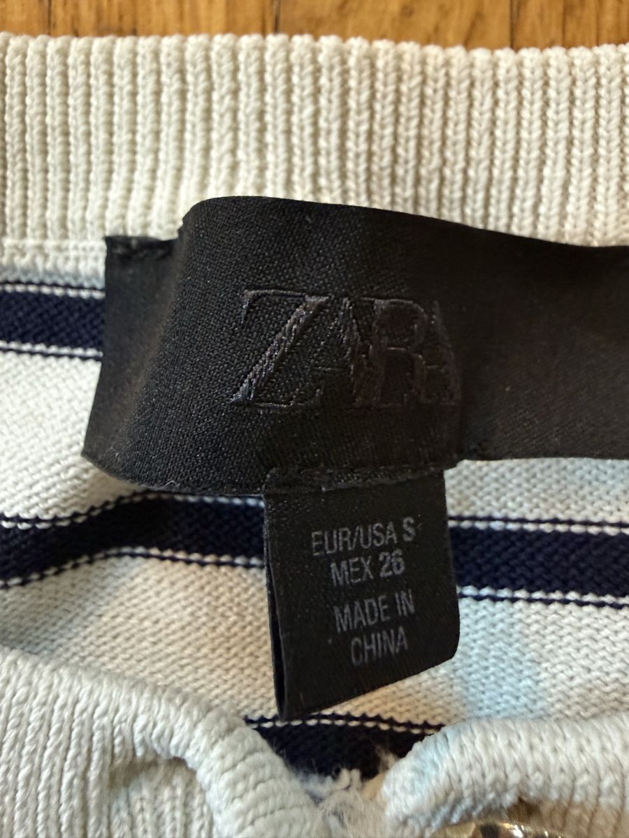 Zara Giacche: Zara Gestreifte Strickjacke – Usato da Wädenswil venduto da BebaGlow 2