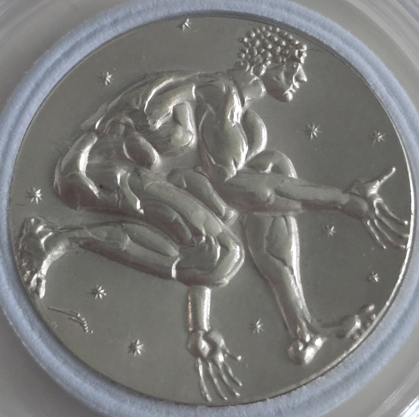 Medaglie: Silbermedaille Hans Erni Planetarium1969 – Usato da Duebendorf venduto da Dguguseli 1