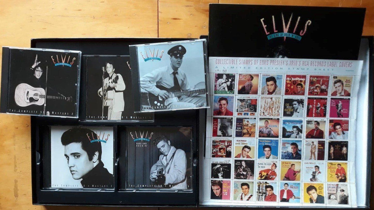 CD: ELVIS PRESLEY - box set 5x CD's – Usato da Le Locle venduto da PereiraHugo 2