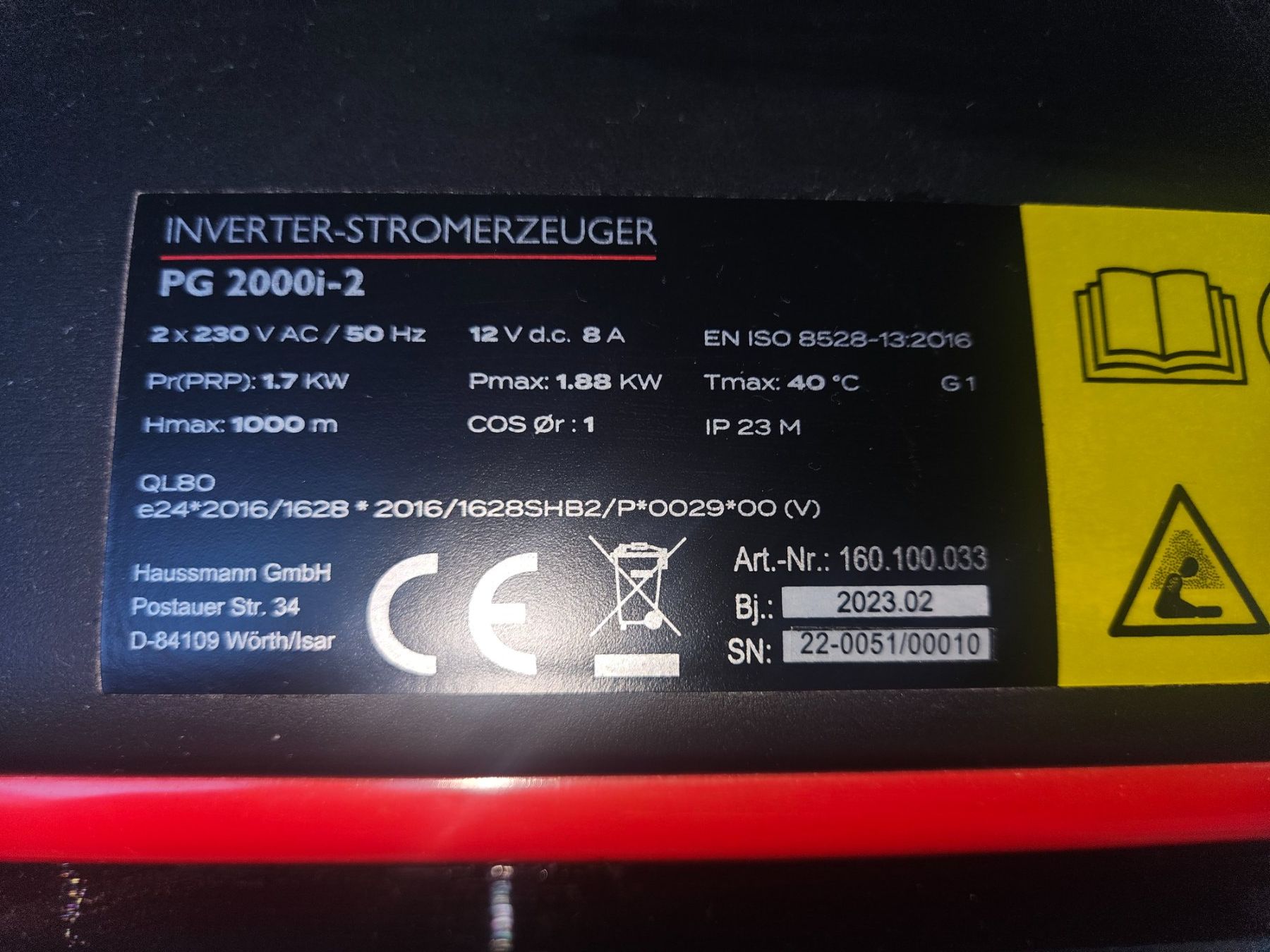Générateurs de courant: Notstromgruppe – Neuf avec emballage d'origine à Moosleerau par mar_lr8m 3
