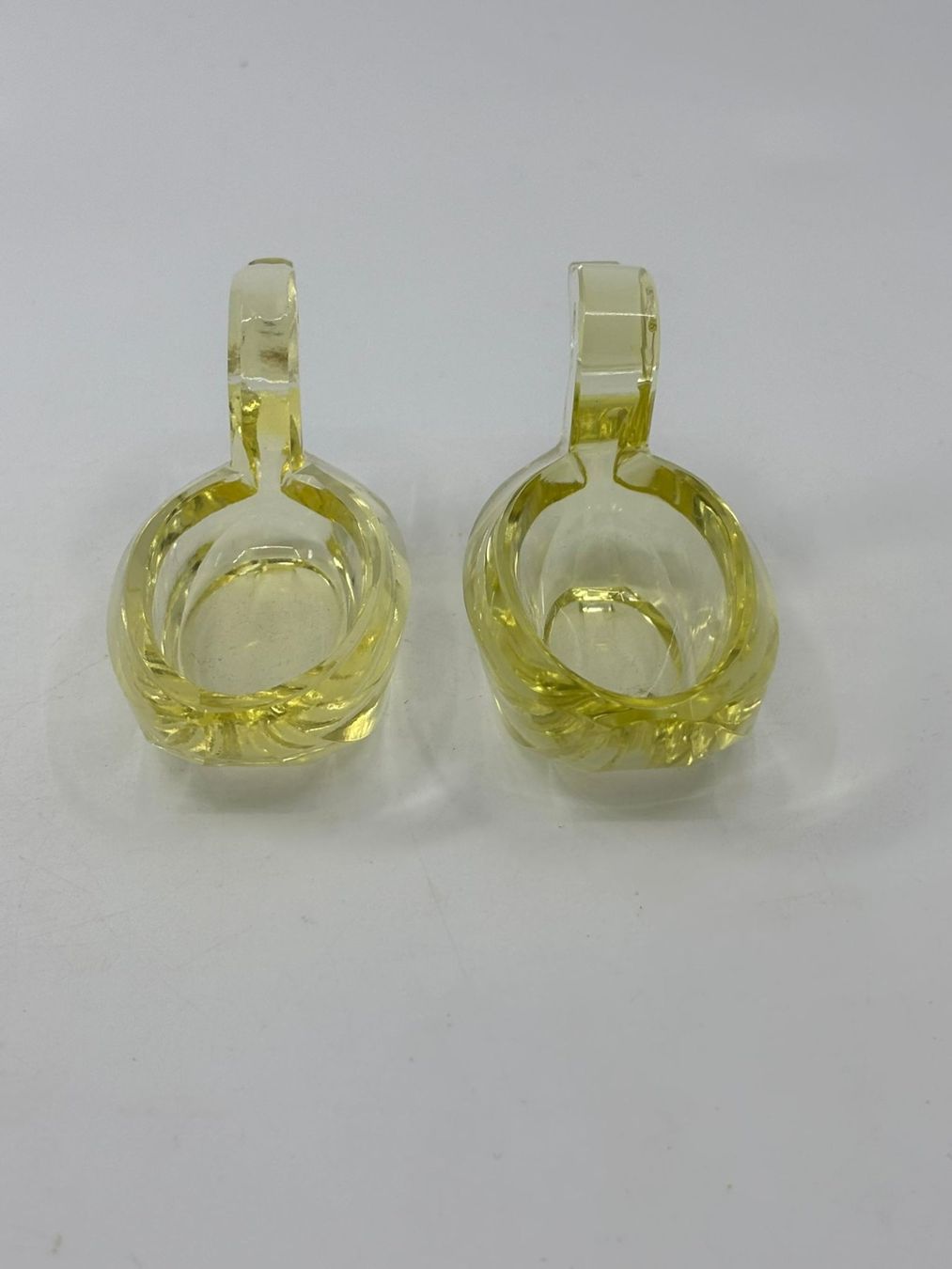 Statuette: 2 Glas Enten Vintage – Usato da Herisau venduto da Seyashop1 2