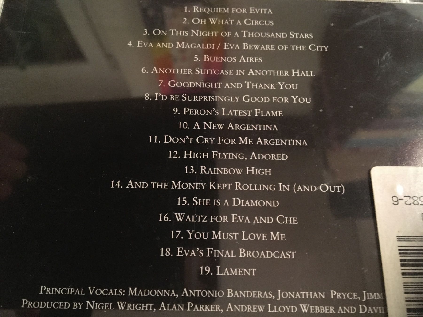 CD: Evita – Usato da Arth venduto da Vrecam51 1