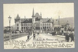 1903, BERN, BELEBT, SEHR SCHÖNE FOTOKARTE