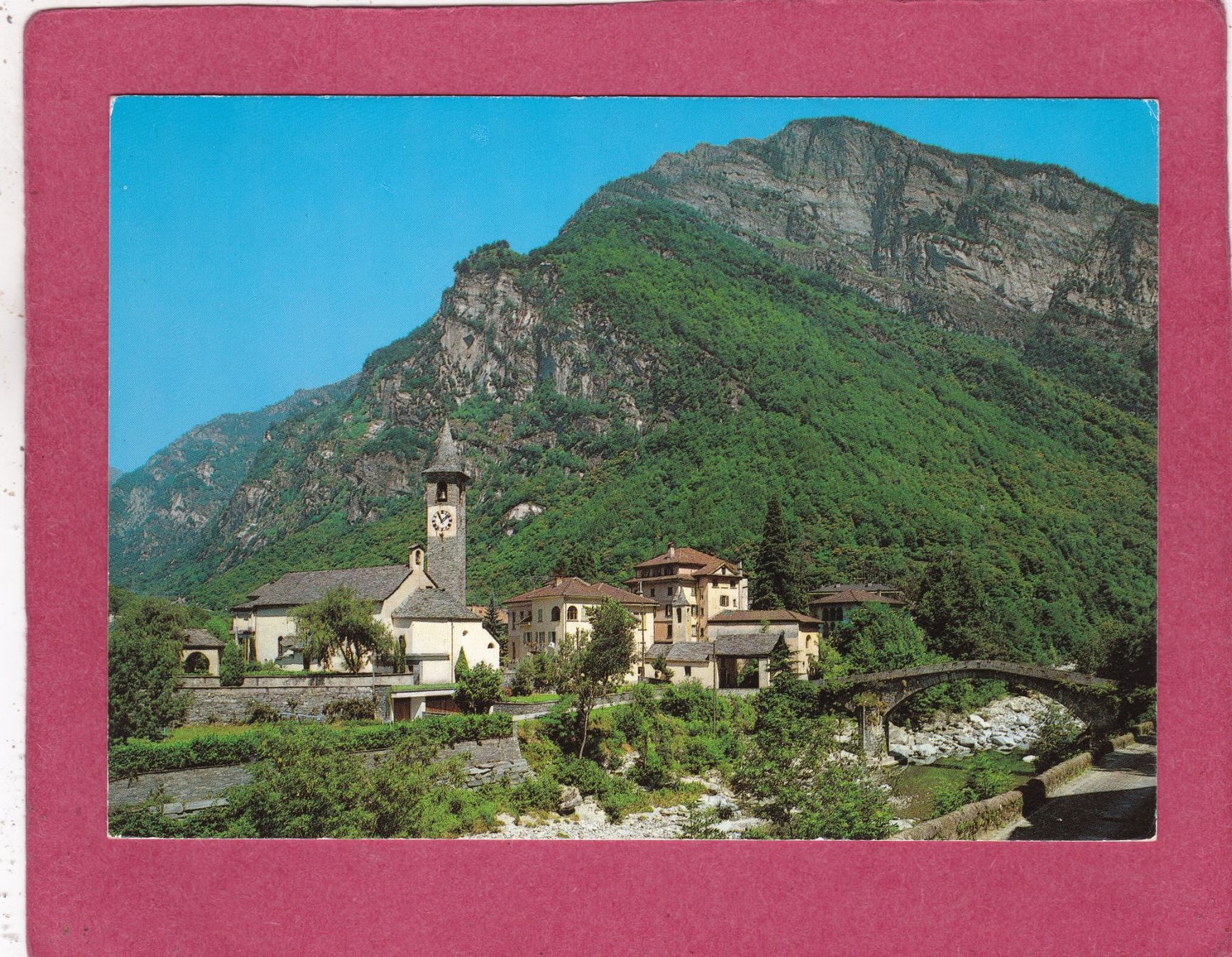 Ansichtskarten: Bignasco 1981 – Gebraucht aus Herisau von Lisegrat2008