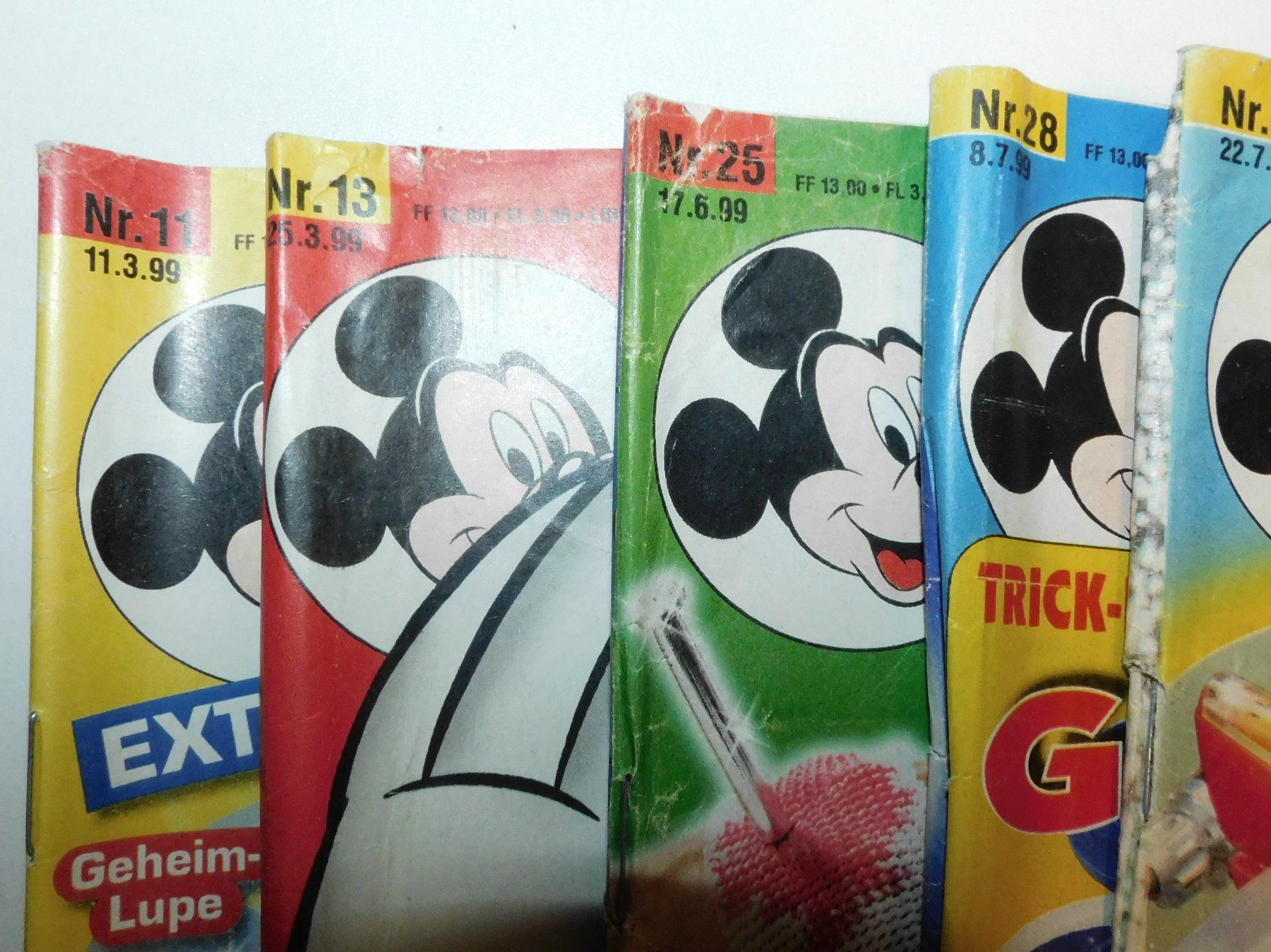 Fumetti: Comic 10 Micky Maus Hefte von 1999 -  alte Comic Hefte   geb – Usato da Sursee venduto da 76 7