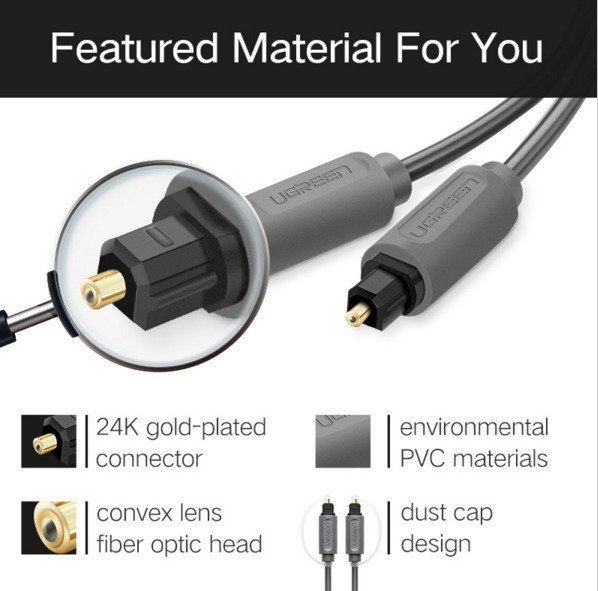 Cavi: Digitales optisches Audiokabel 1 Meter – Nuovo e nell'imballaggio originale da Unterägeri venduto da RmOnline 2