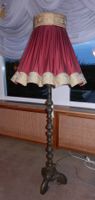 Schirmlampe mit Messingfuss