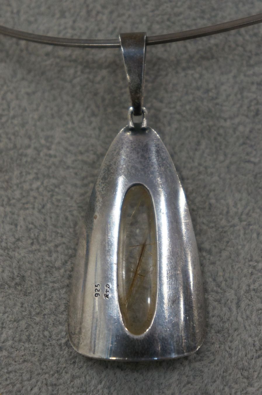 Ketten: Modernes Silber Collier 925 mit Anhänger – Gebraucht aus Basel von bk_brockibasel 2