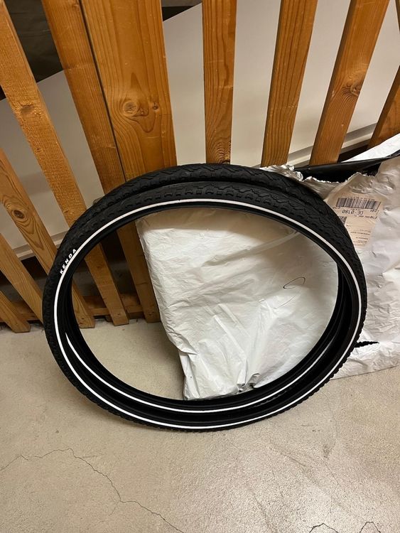 MAKELEN Fahrradreifen 26x1.5 Zoll Mit Schläuchen – 2er Set Für Citybike, Mountainbike & Vintage-Bikes