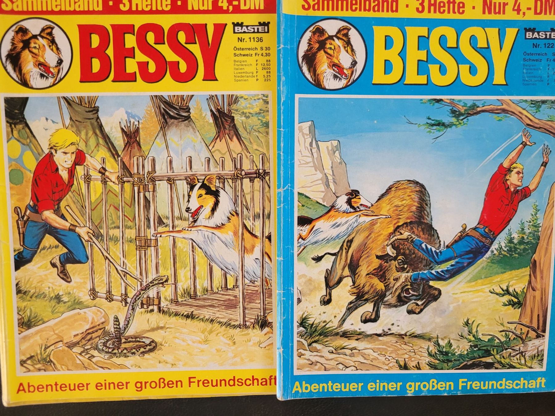 Comics: 7 x BESSY Sammelbände Konvolut – Gebraucht aus Nürensdorf von spartacus64 2