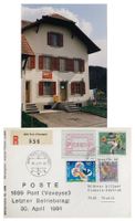 Pont Veveyse Le Flon Vivisbach Fribourg Letzttag Post PTT
