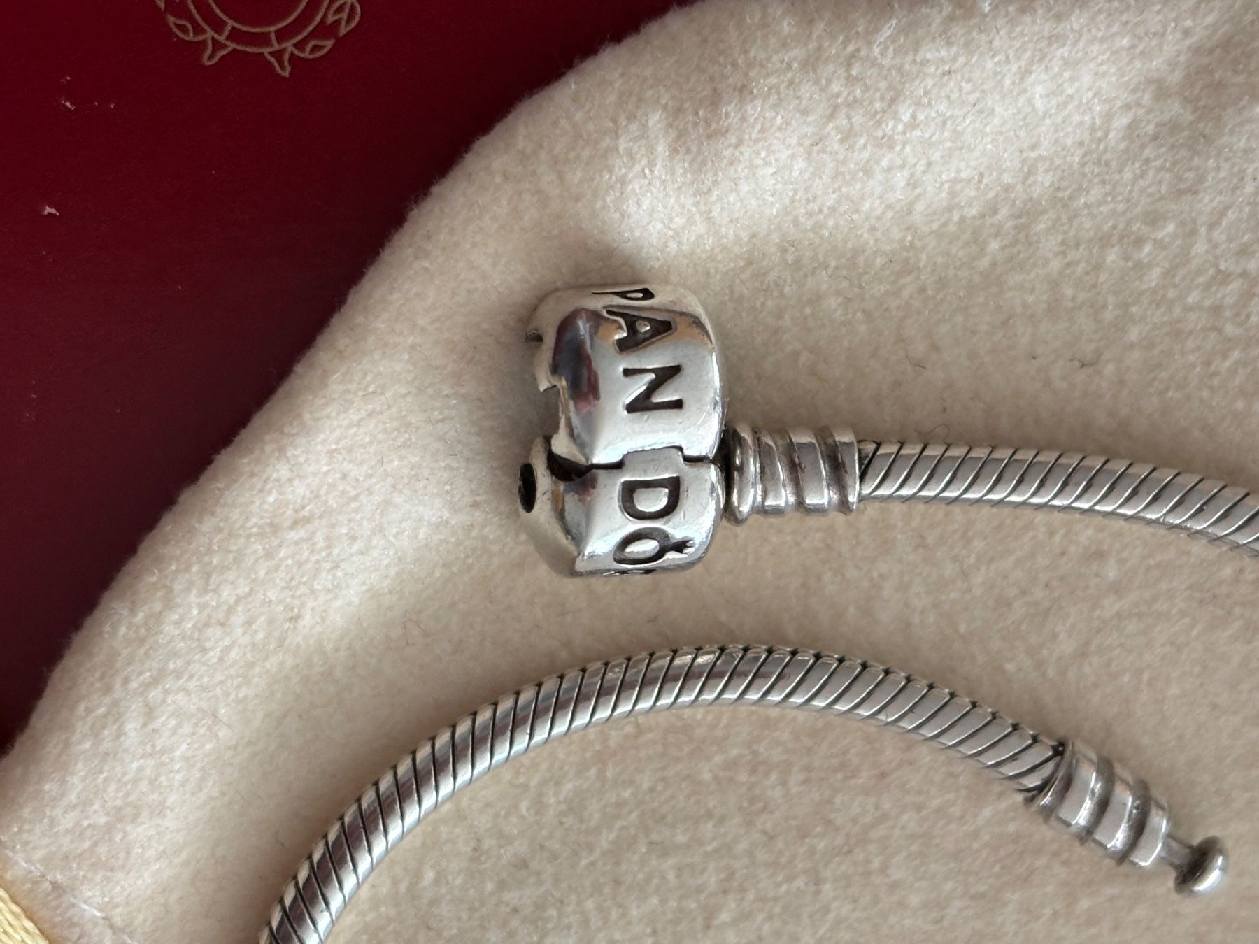 Pandora Bracciali & Braccialetti: Pandora Armband Silber – Usato da Oberwil b. Zug venduto da KleinerFliegenpilz 1