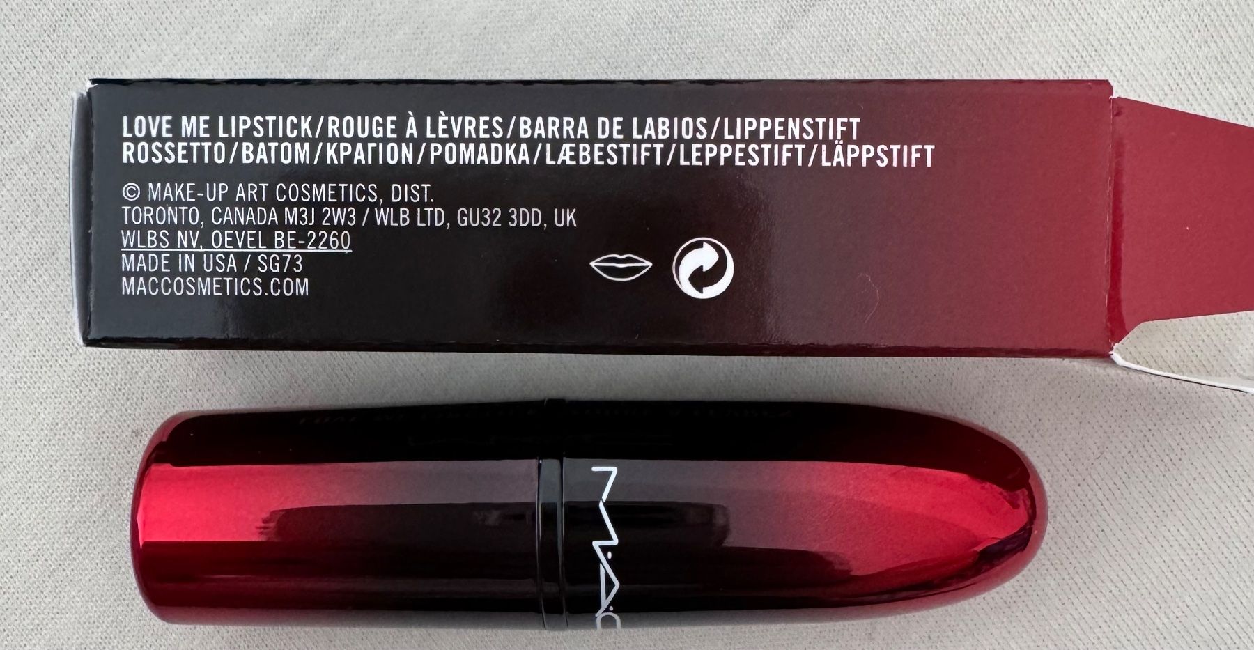 Make-up: MAC LOVE ME LIPPENSTIFT RUBY YOU 433 – Nuovo e nell'imballaggio originale da Zürich venduto da Mina_09 4